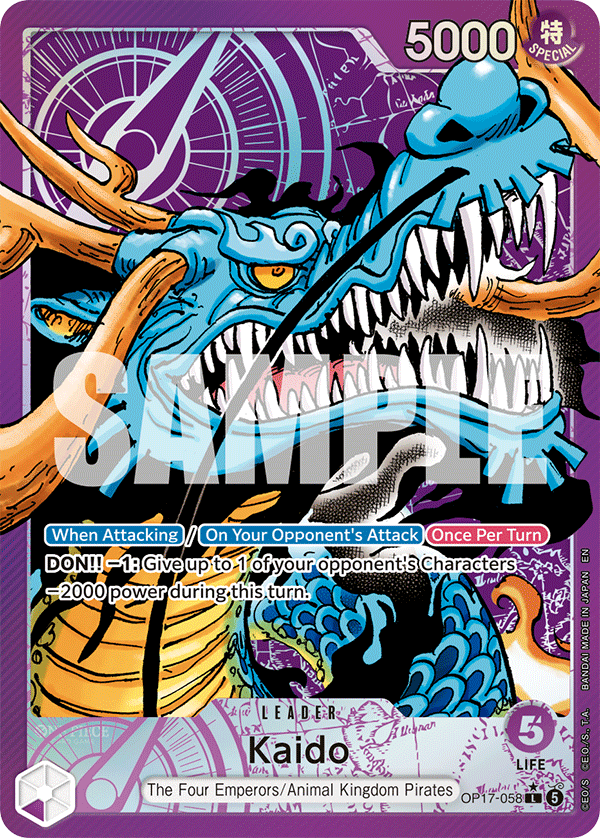 Kaido - onepiece TCG Card