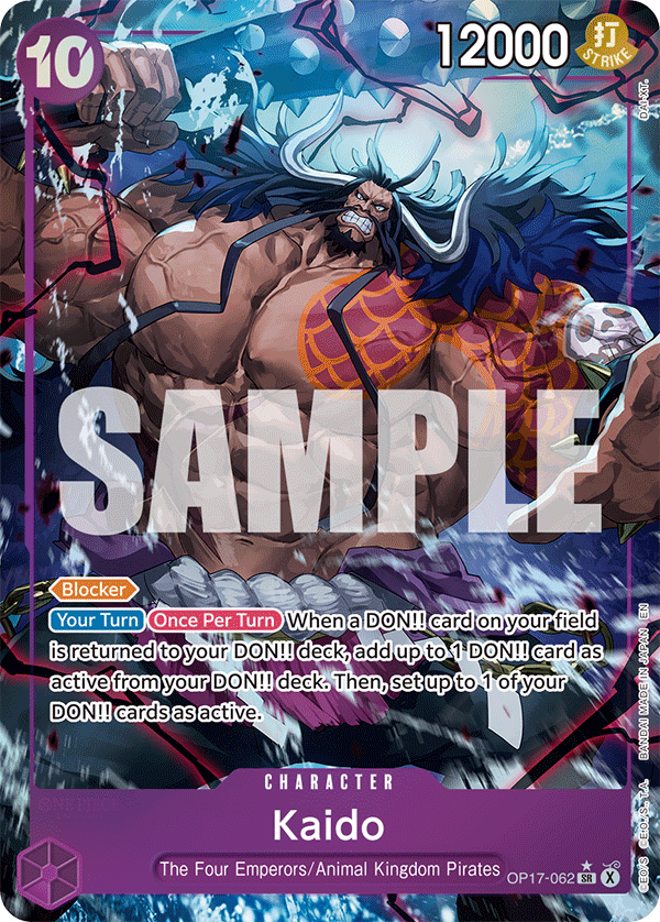 Kaido - onepiece TCG Card