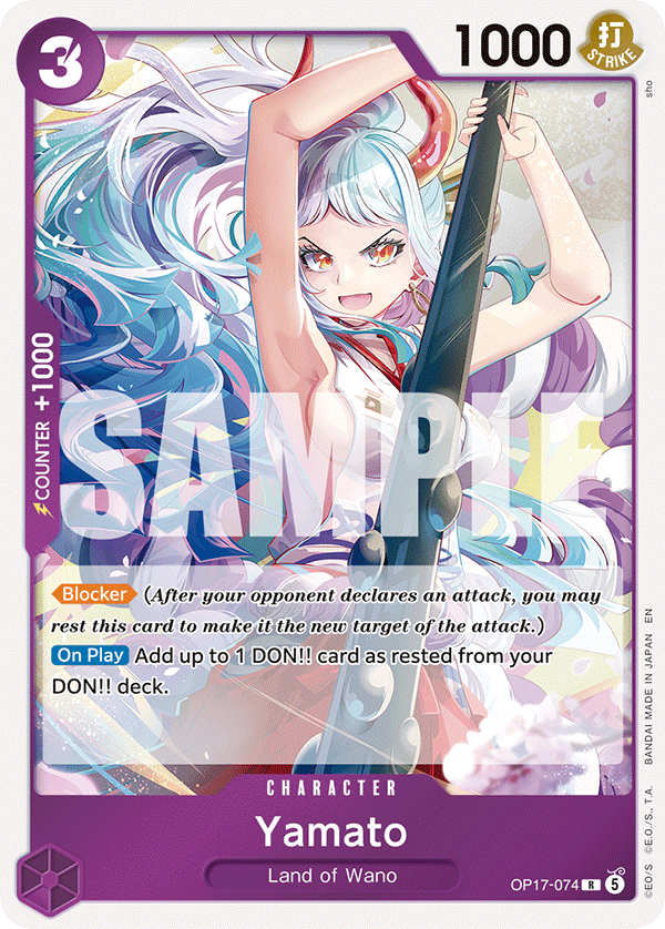 Yamato - onepiece TCG Card