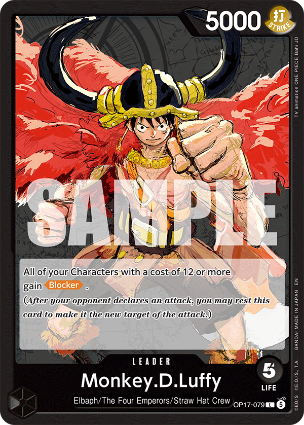 Monkey.D.Luffy - onepiece TCG Card