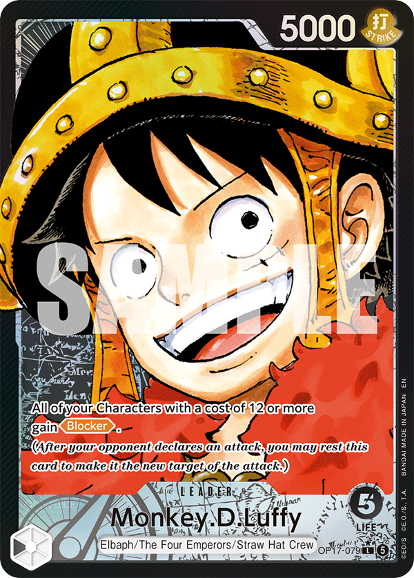 Monkey.D.Luffy - onepiece TCG Card