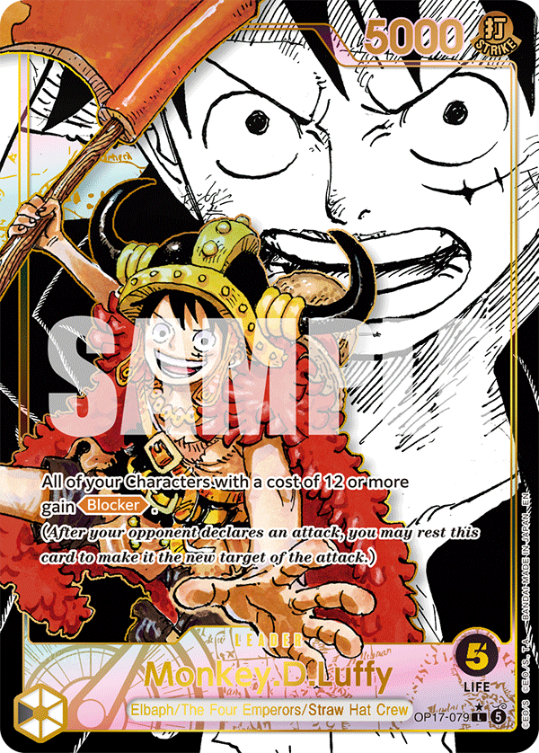 Monkey.D.Luffy - onepiece TCG Card