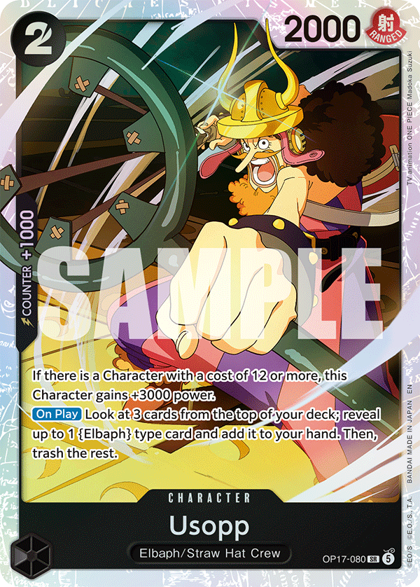 Usopp - onepiece TCG Card