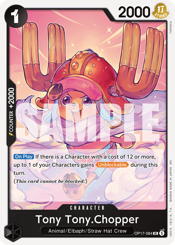 Tony Tony.Chopper - onepiece TCG Card