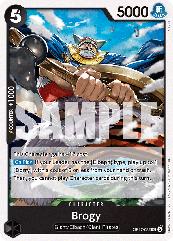 Brogy - onepiece TCG Card