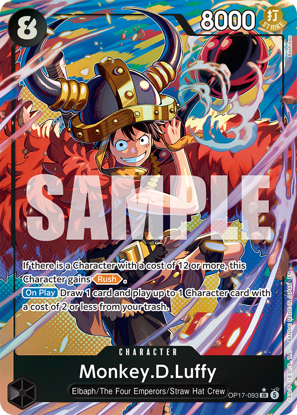 Monkey.D.Luffy - onepiece TCG Card