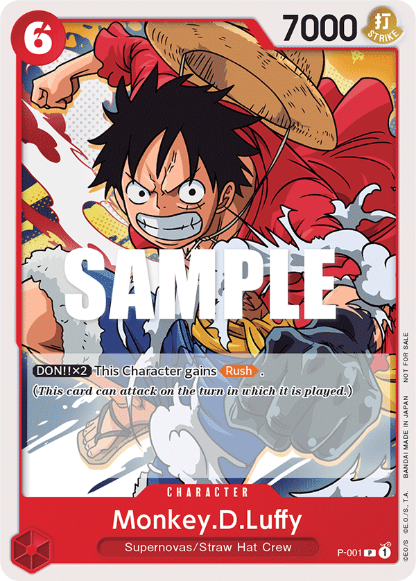 Monkey.D.Luffy - onepiece TCG Card