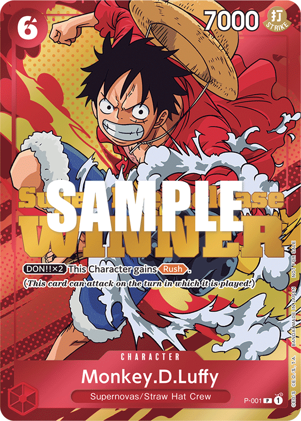 Monkey.D.Luffy - onepiece TCG Card
