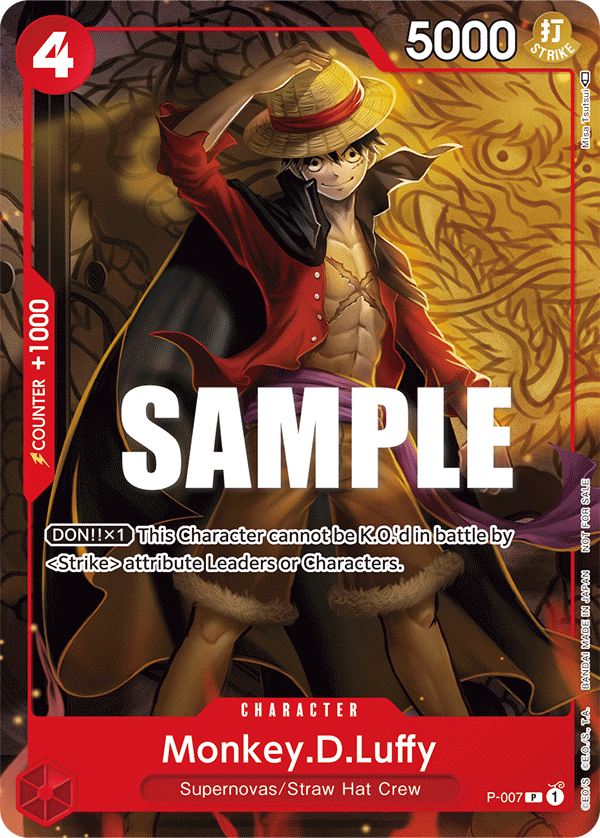 Monkey.D.Luffy - onepiece TCG Card