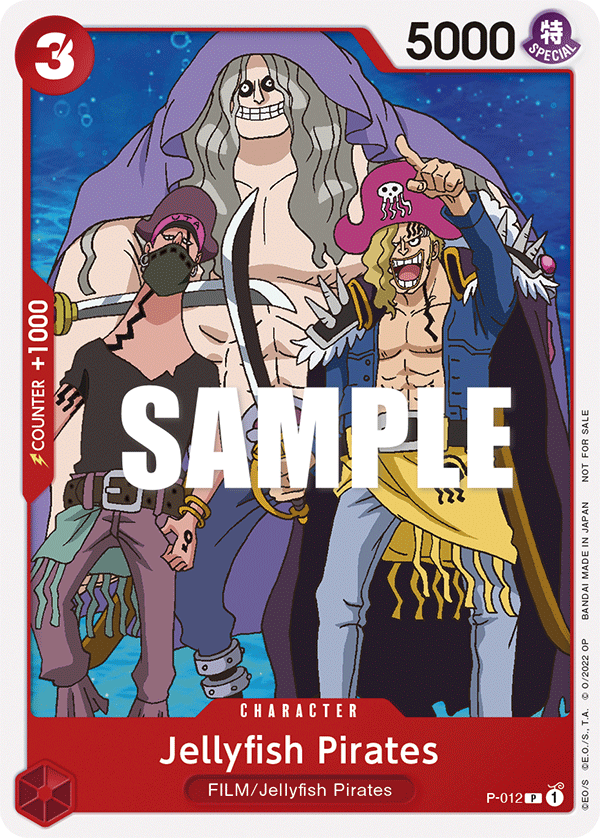 Jellyfish Pirates - onepiece TCG Card