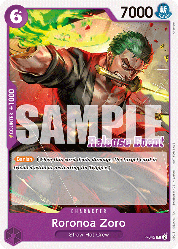 Roronoa Zoro - onepiece TCG Card