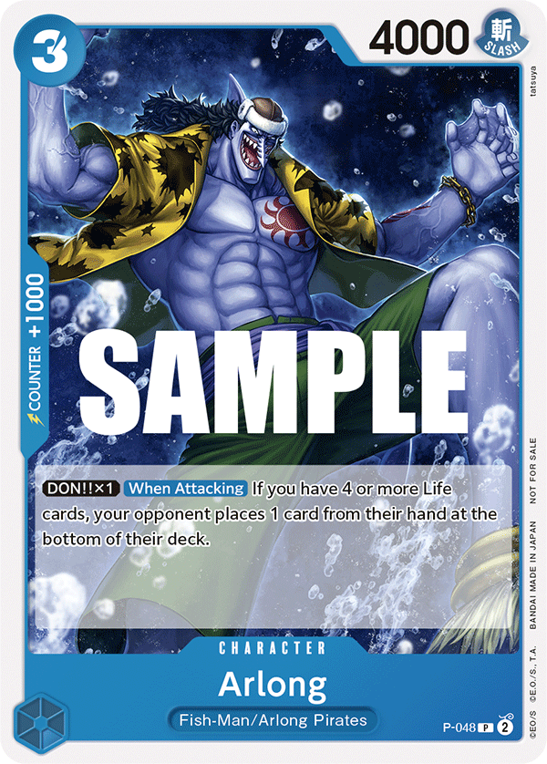 Arlong - onepiece TCG Card