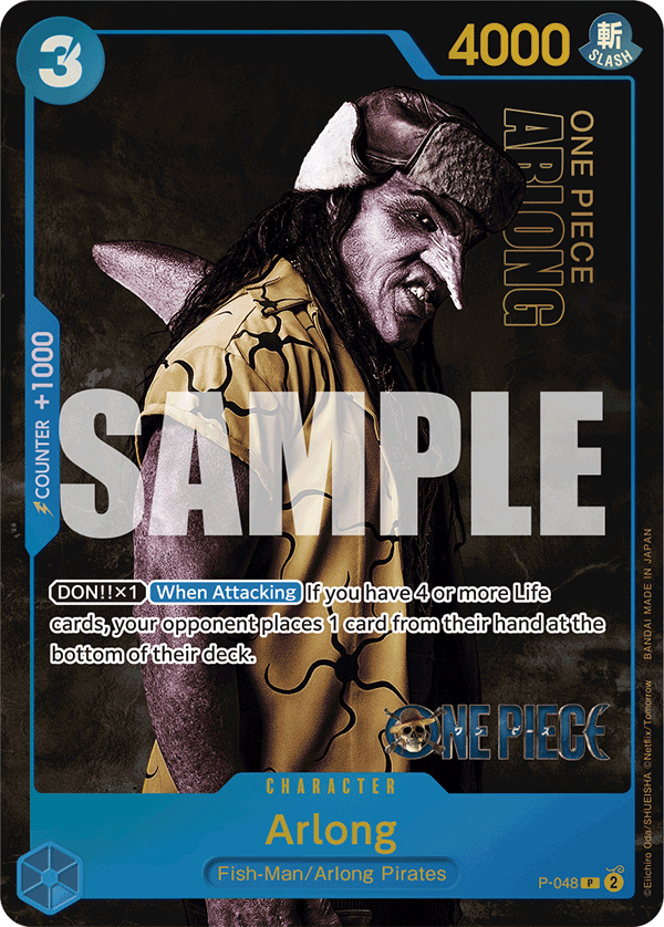 Arlong - onepiece TCG Card