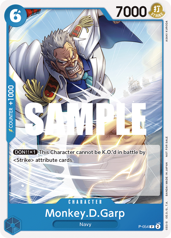 Monkey.D.Garp - onepiece TCG Card