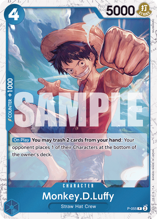 Monkey.D.Luffy - onepiece TCG Card