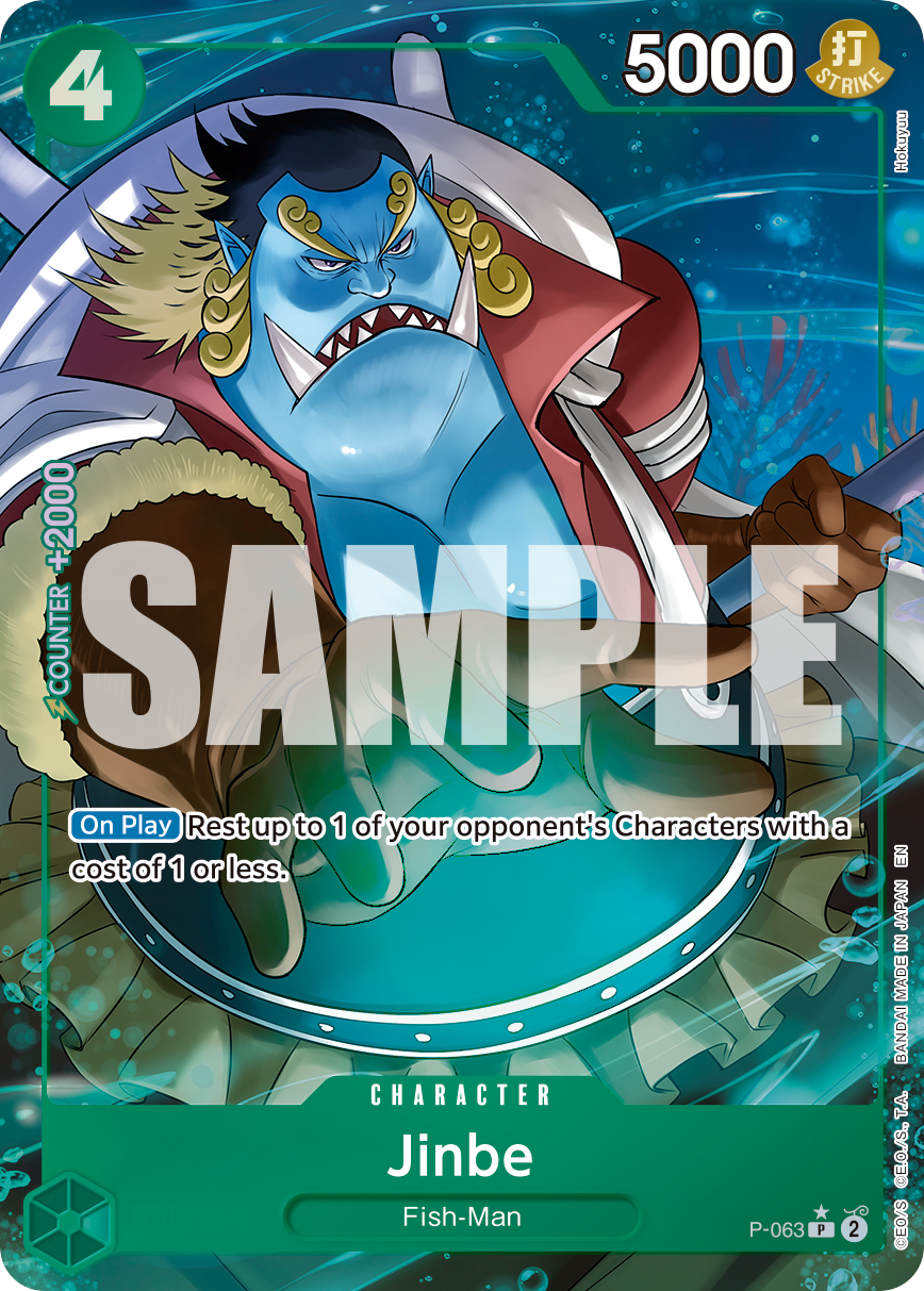 Jinbe - onepiece TCG Card