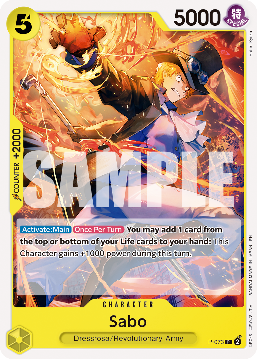Sabo - onepiece TCG Card