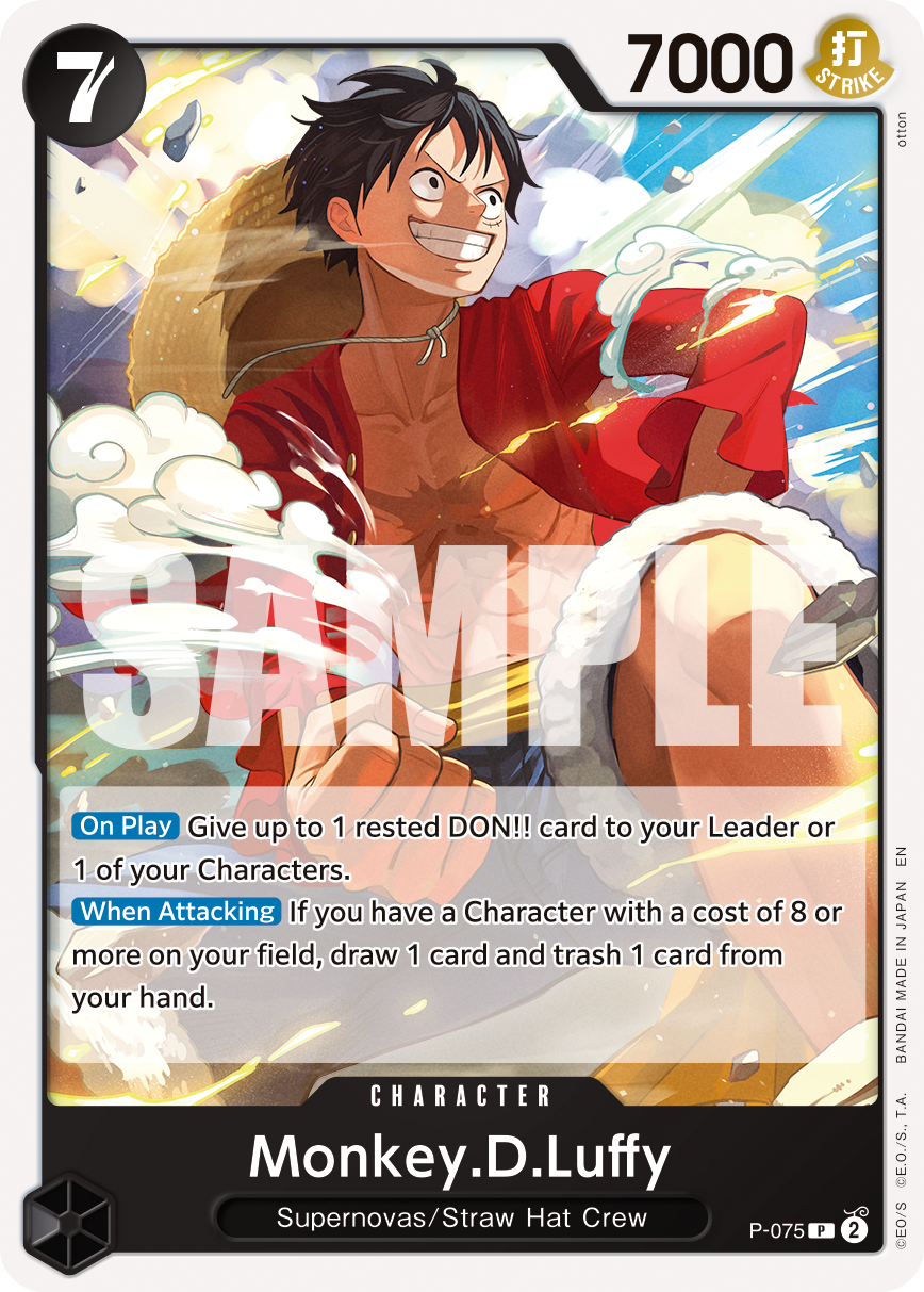 Monkey.D.Luffy - onepiece TCG Card