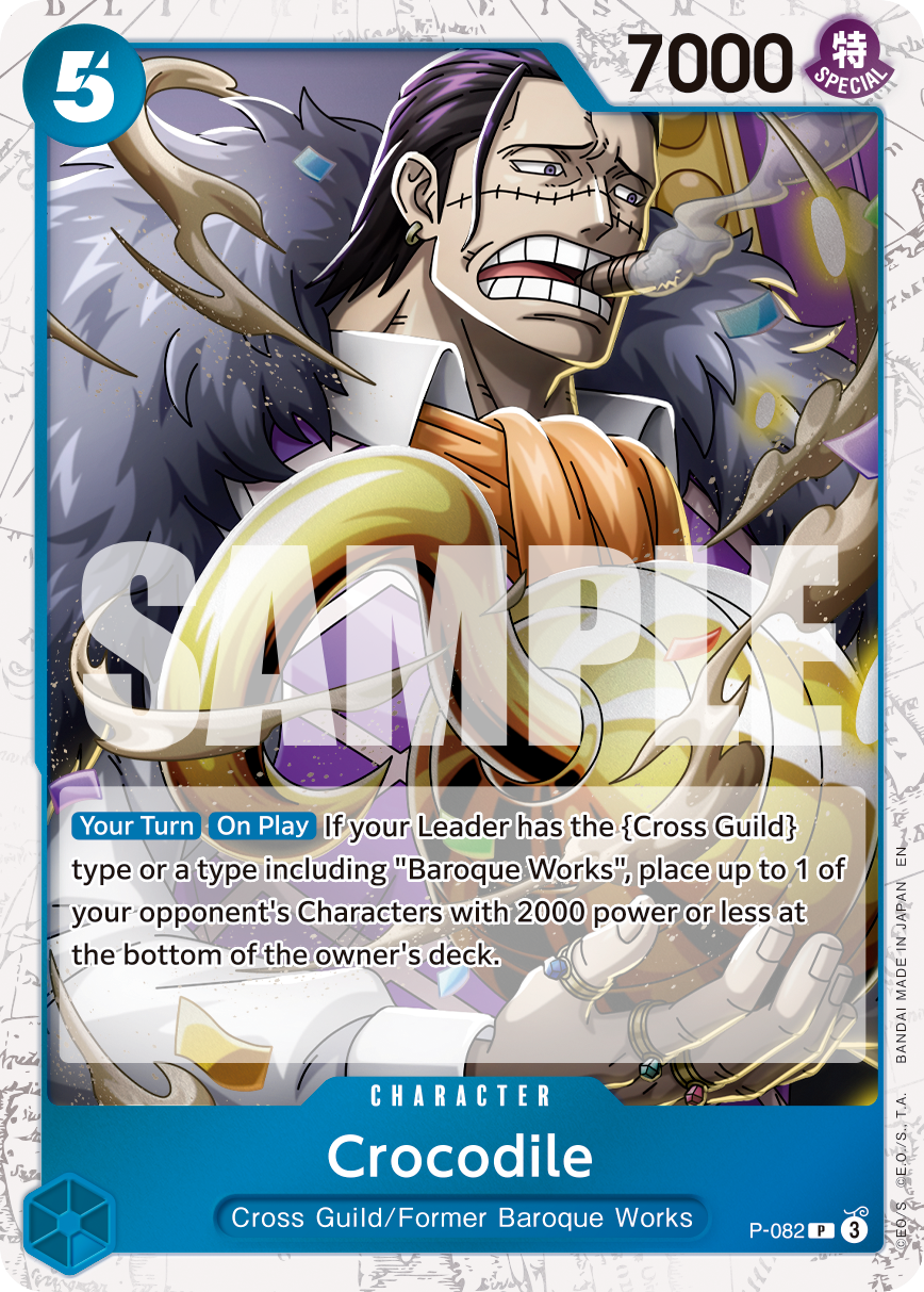 Crocodile - onepiece TCG Card