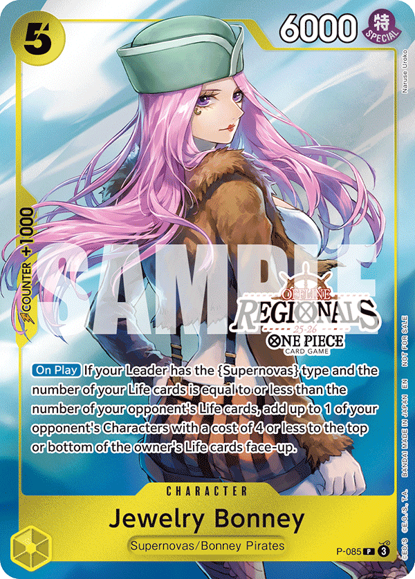 Jewelry Bonney - onepiece TCG Card