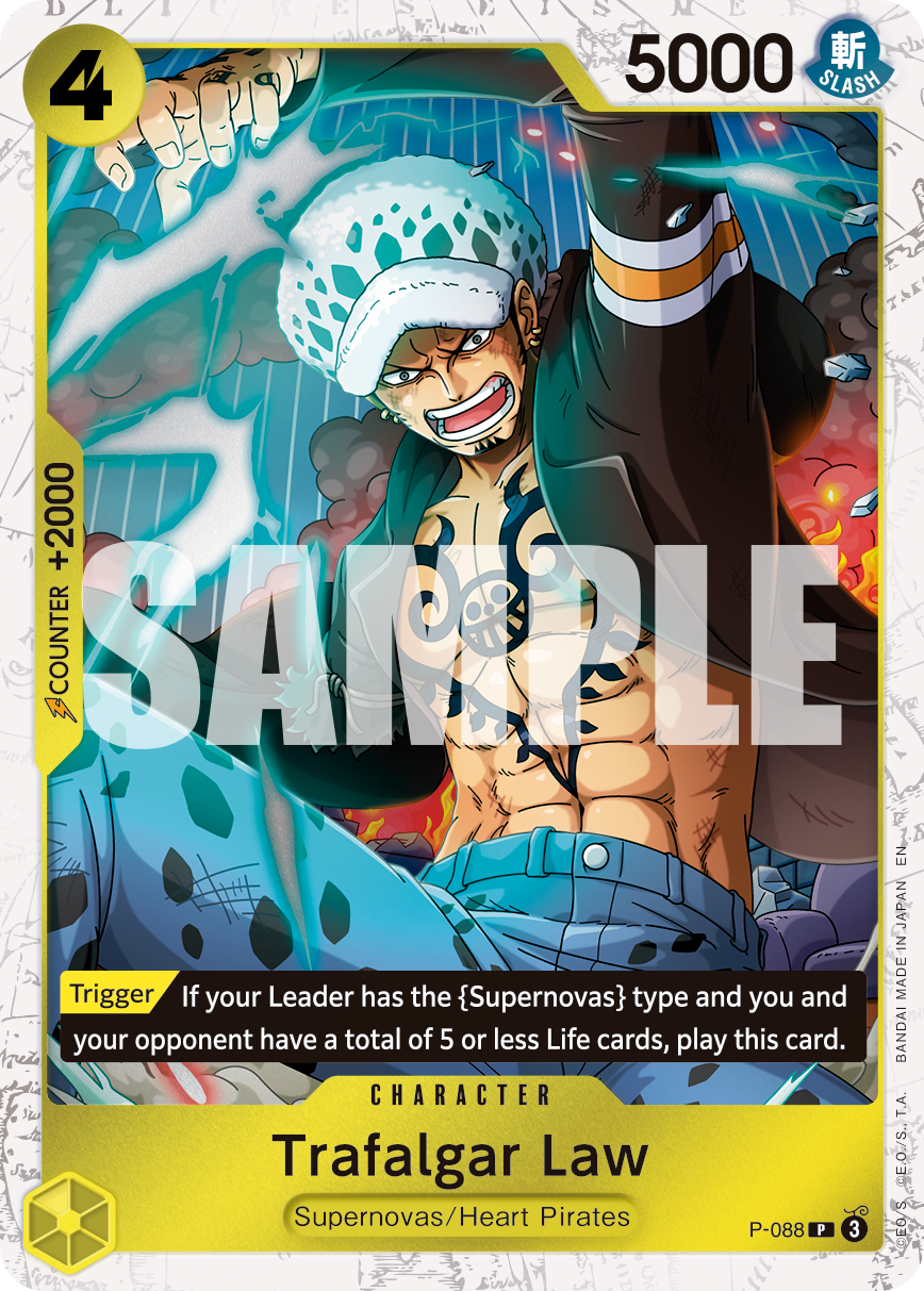 Trafalgar Law - onepiece TCG Card