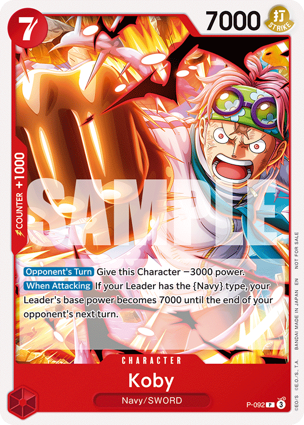 Koby - onepiece TCG Card