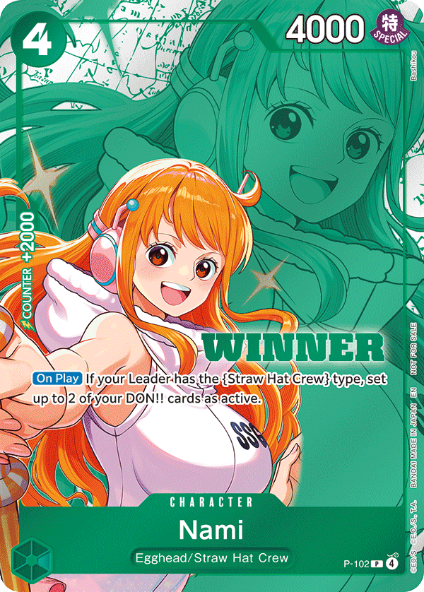 Nami - onepiece TCG Card