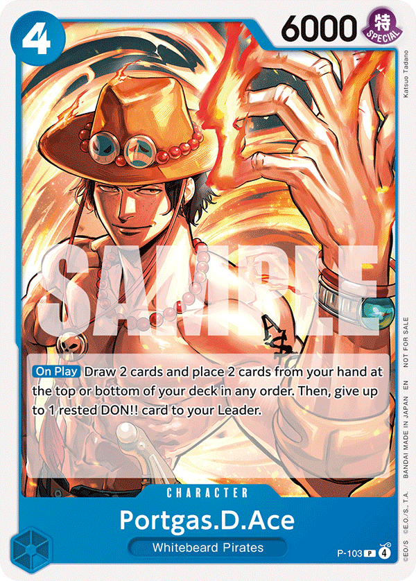Portgas.D.Ace - onepiece TCG Card