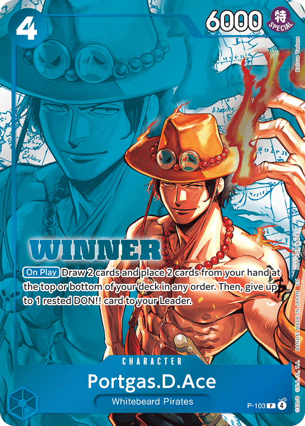 Portgas.D.Ace - onepiece TCG Card