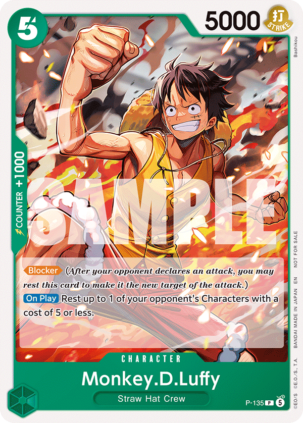 Monkey.D.Luffy - onepiece TCG Card