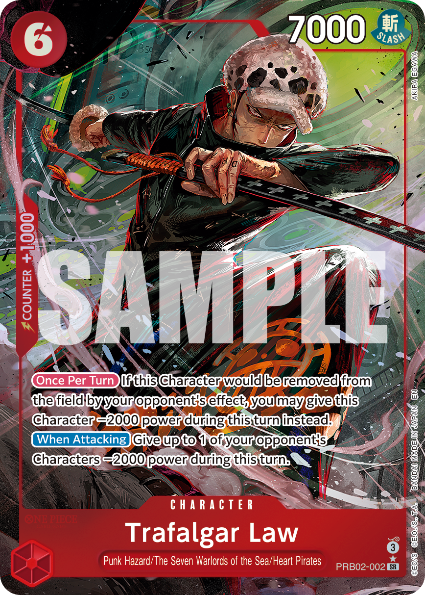 Trafalgar Law - onepiece TCG Card