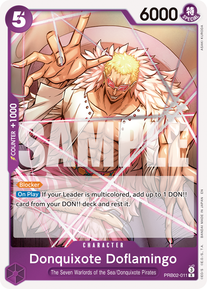 Donquixote Doflamingo - onepiece TCG Card