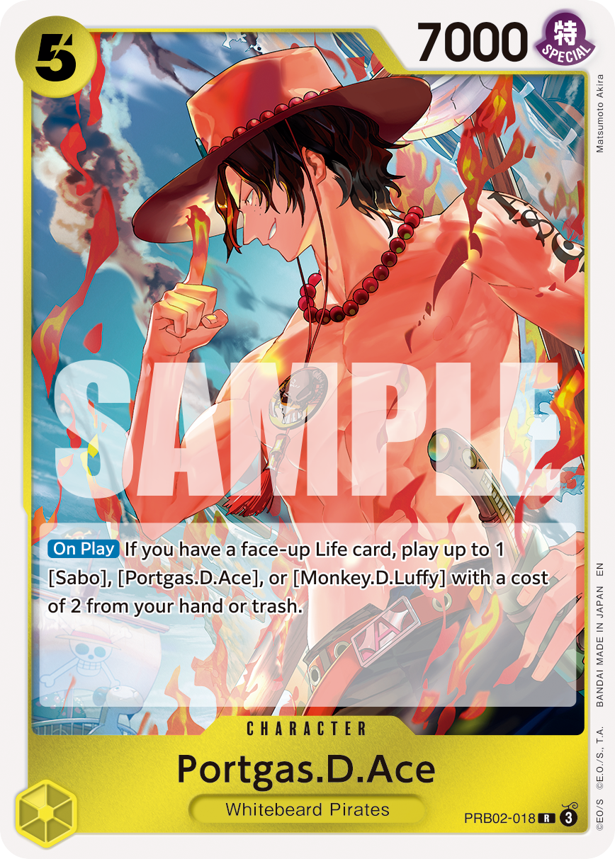 Portgas.D.Ace - onepiece TCG Card