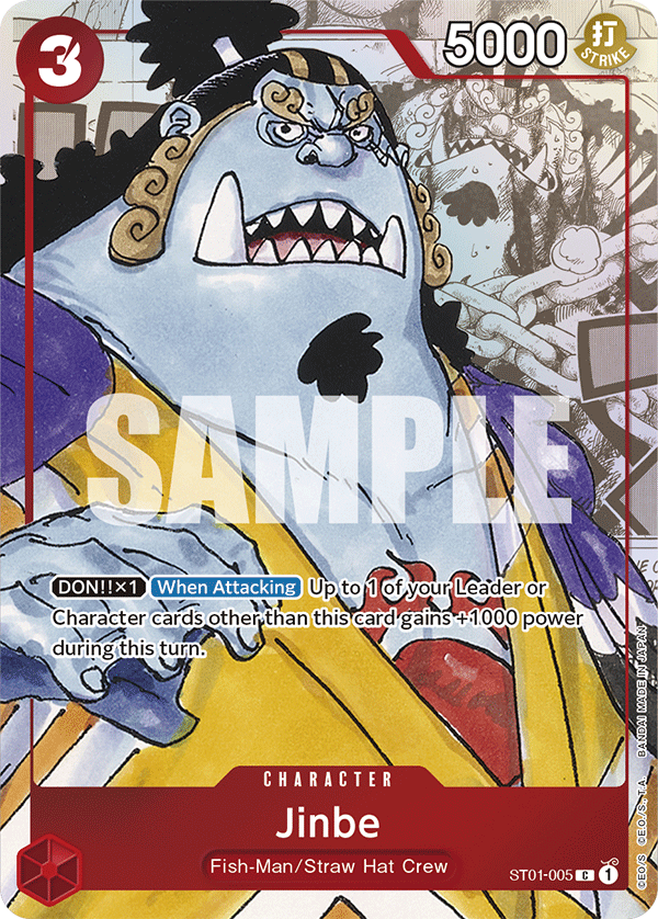 Jinbe - onepiece TCG Card
