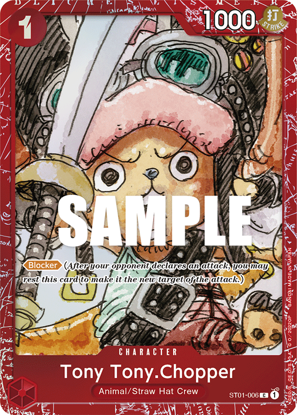 Tony Tony.Chopper - onepiece TCG Card