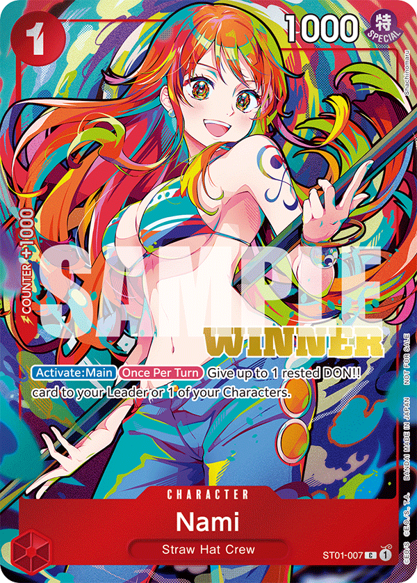 Nami - onepiece TCG Card