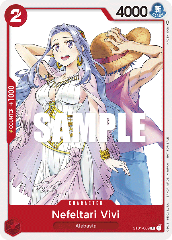 Nefeltari Vivi - onepiece TCG Card