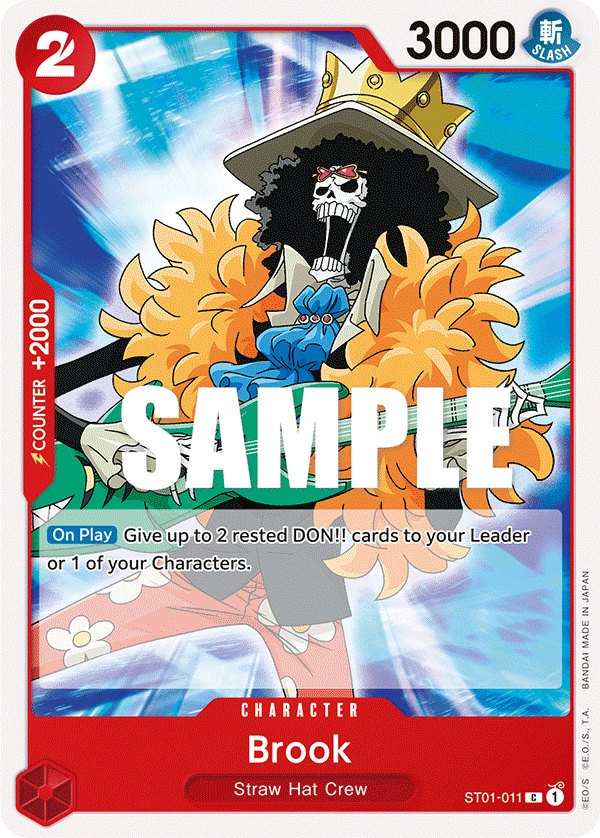 Brook - onepiece TCG Card