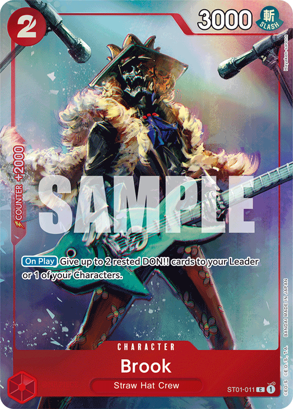 Brook - onepiece TCG Card
