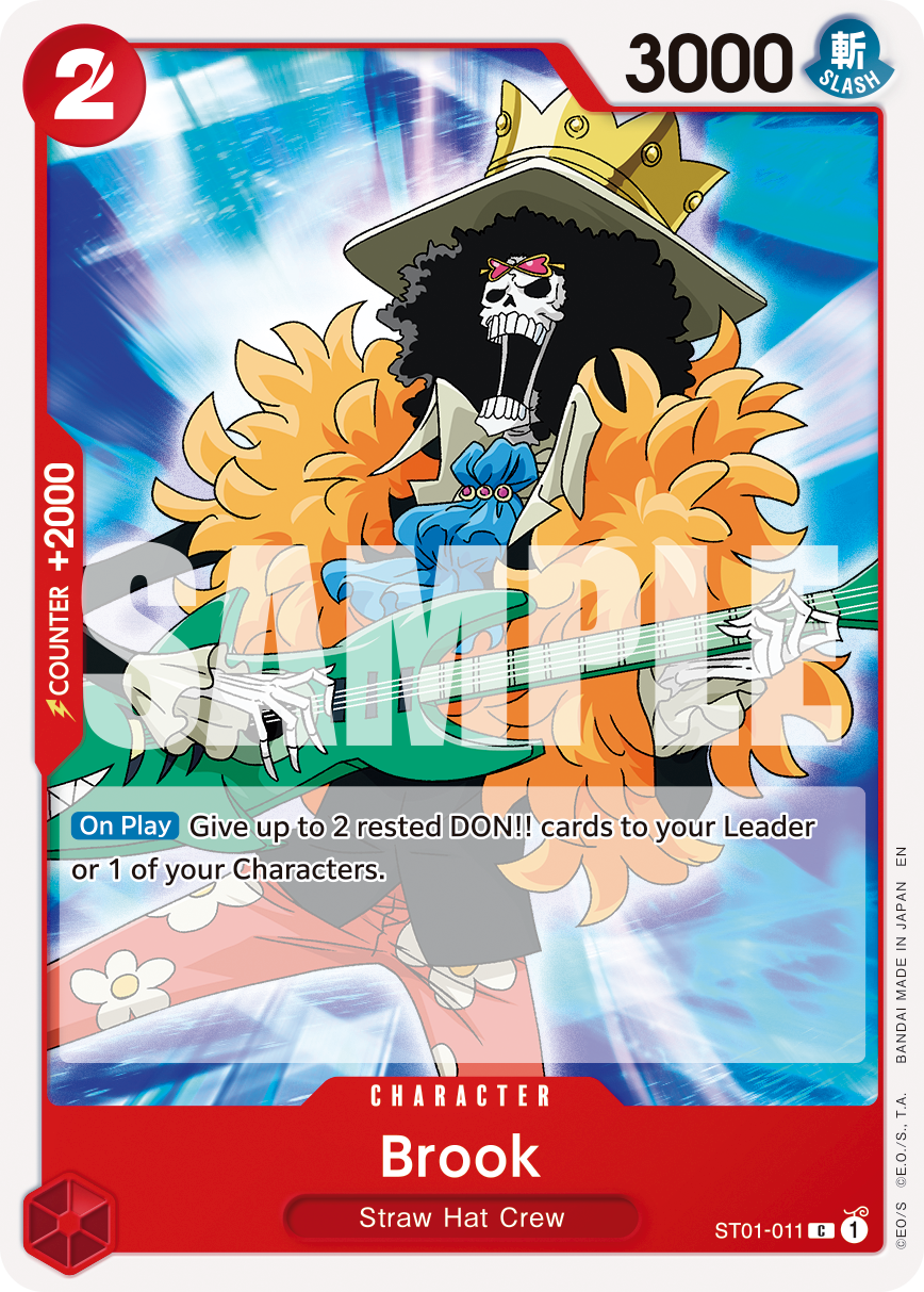 Brook - onepiece TCG Card