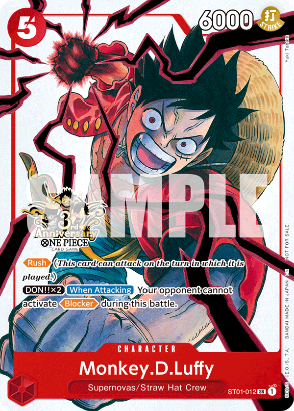 Monkey.D.Luffy - onepiece TCG Card