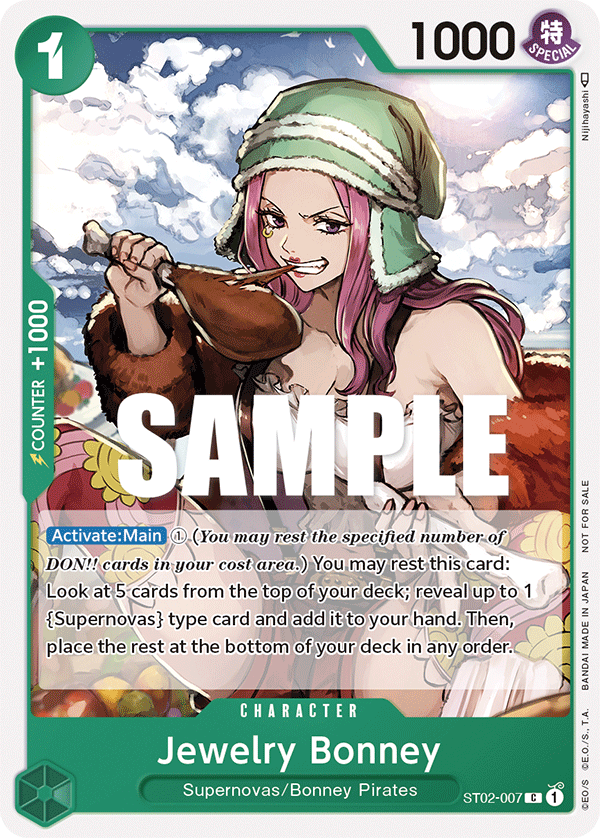 Jewelry Bonney - onepiece TCG Card