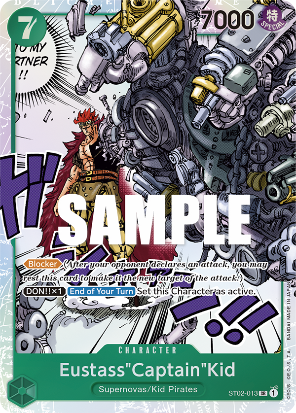 Eustass"Captain"Kid - onepiece TCG Card