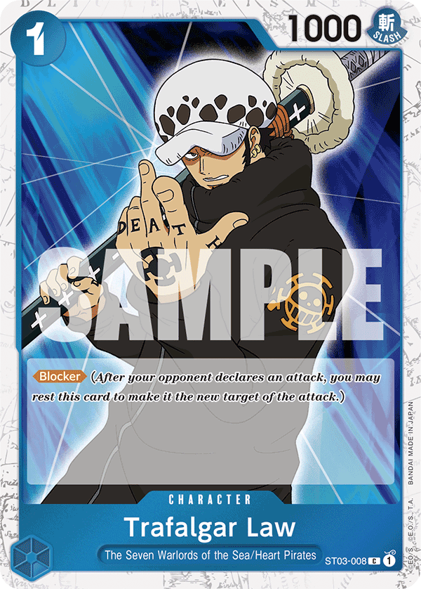 Trafalgar Law - onepiece TCG Card