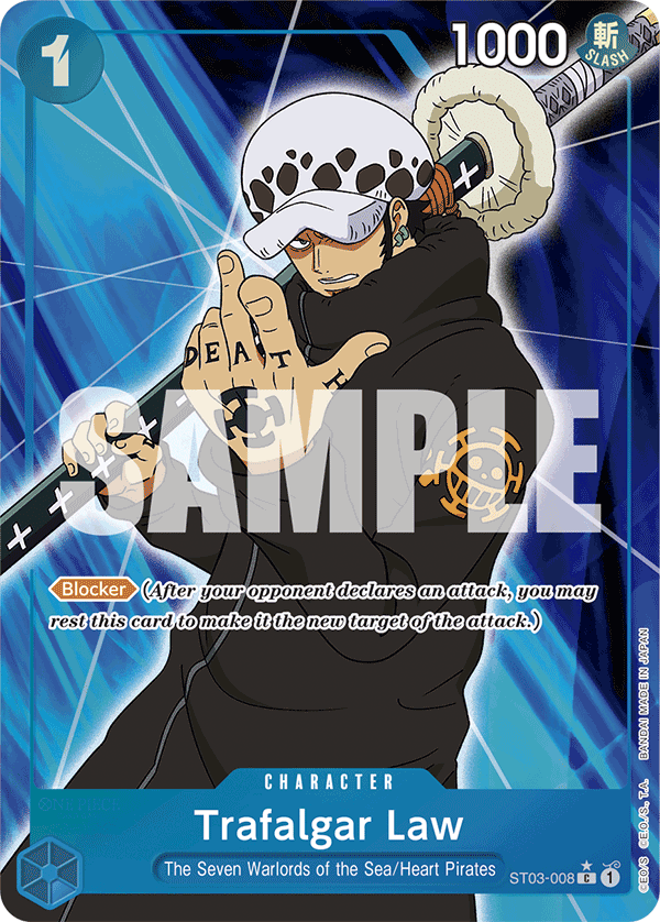Trafalgar Law - onepiece TCG Card
