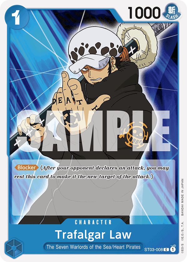 Trafalgar Law - onepiece TCG Card