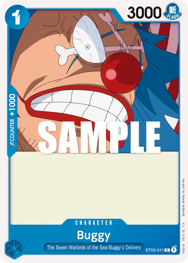 Buggy - onepiece TCG Card