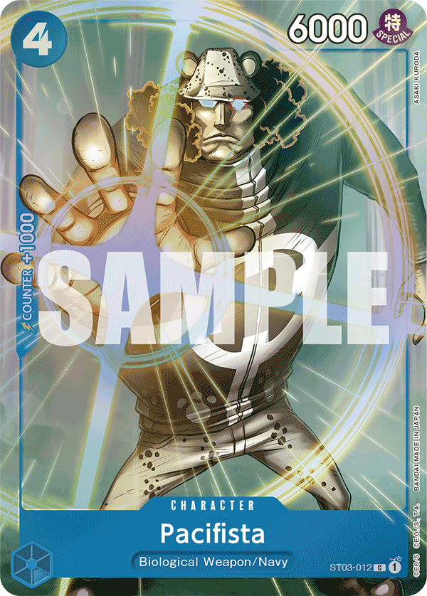 Pacifista - onepiece TCG Card