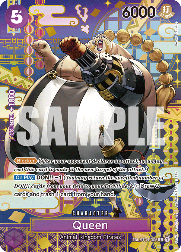 Queen - onepiece TCG Card