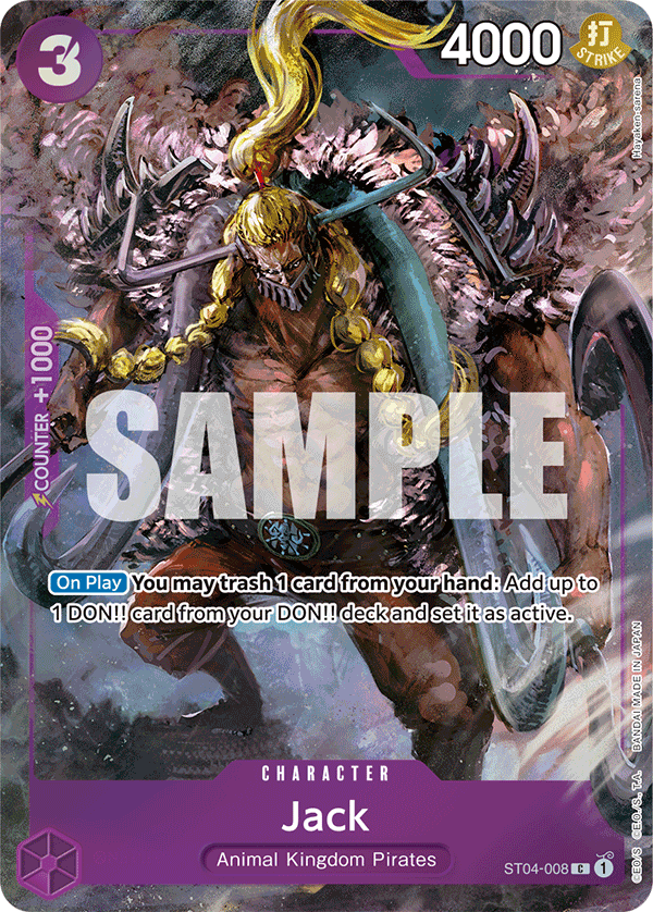 Jack - onepiece TCG Card